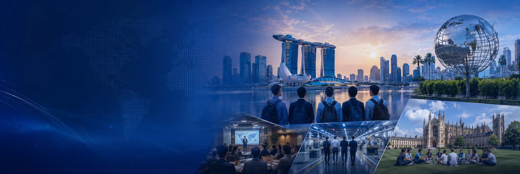 Industry visits, university forums and cultural programming across a single itinerary.